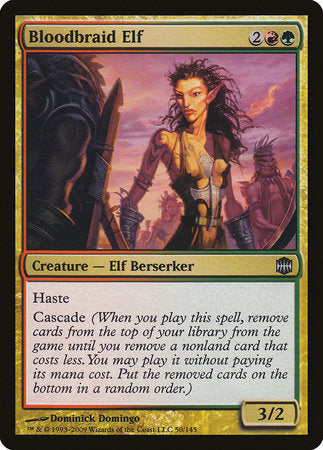 Bloodbraid Elf [Alara Reborn] | Good Games Cannington