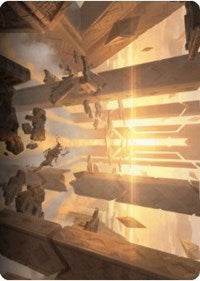 Skyclave Basilica Art Card [Zendikar Rising Art Series] | Good Games Cannington