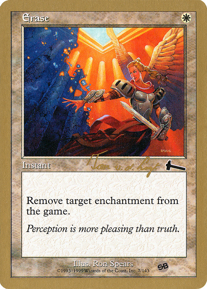 Erase (Tom van de Logt) (SB) [World Championship Decks 2000] | Good Games Cannington