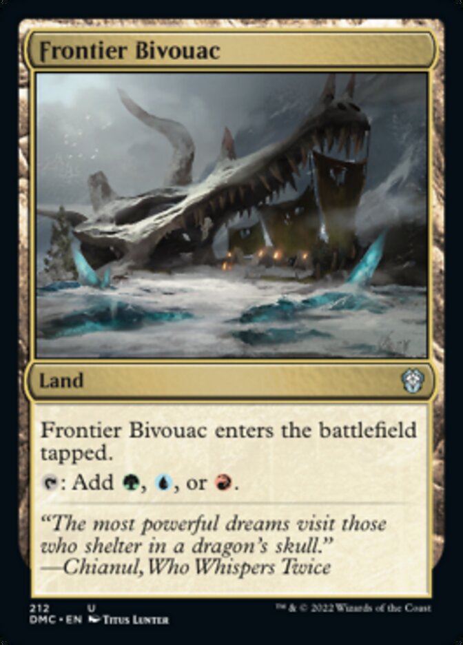 Frontier Bivouac [Dominaria United Commander] | Good Games Cannington