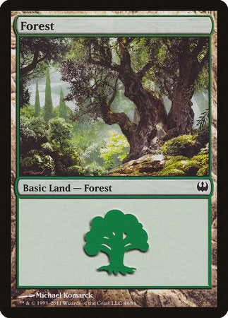 Forest (46) [Duel Decks: Knights vs. Dragons] | Good Games Cannington