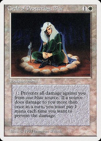 Circle of Protection: Blue [Summer Magic / Edgar] | Good Games Cannington
