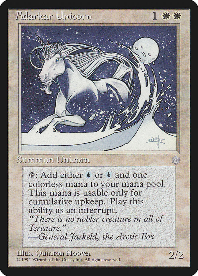 Adarkar Unicorn [Ice Age] | Good Games Cannington