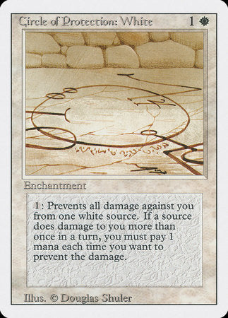 Circle of Protection: White [Revised Edition] | Good Games Cannington