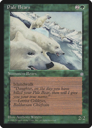 Pale Bears [Ice Age] | Good Games Cannington
