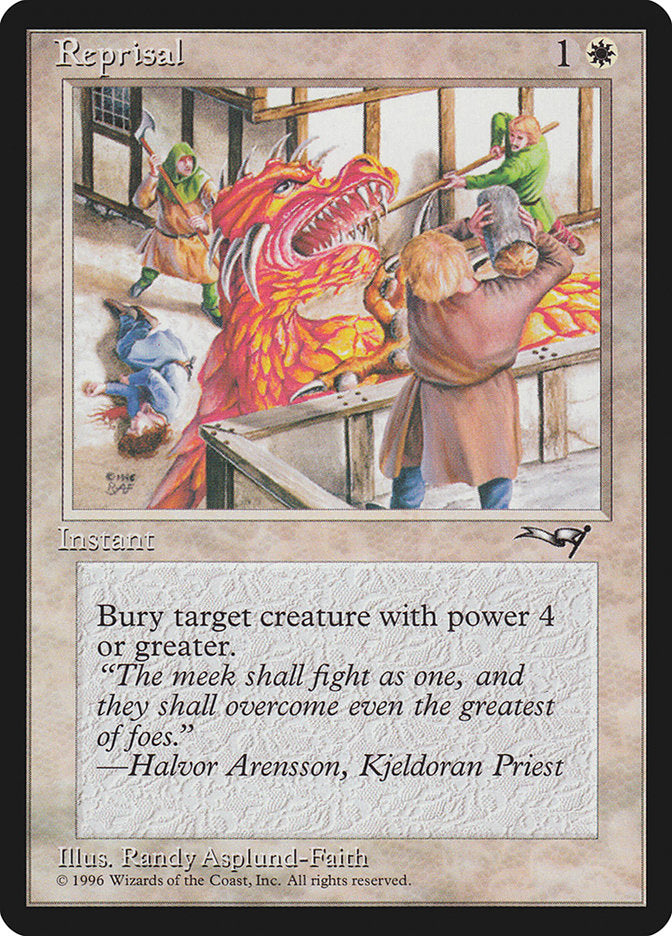 Reprisal (Red Monster) [Alliances] | Good Games Cannington