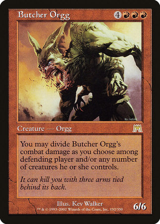 Butcher Orgg [Onslaught] | Good Games Cannington