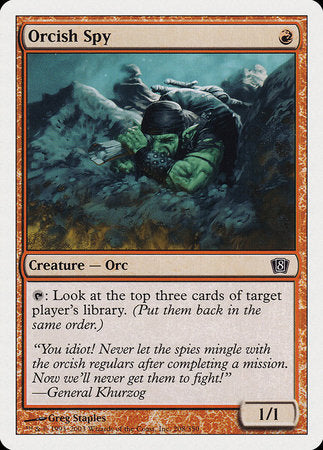 Orcish Spy [Eighth Edition] | Good Games Cannington