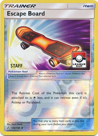 Escape Board (122a/156) (League Promo Staff) [Sun & Moon: Ultra Prism] | Good Games Cannington