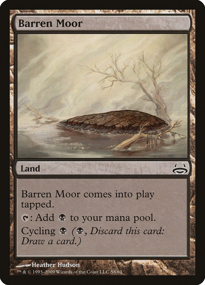 Barren Moor [Duel Decks: Divine vs. Demonic] | Good Games Cannington
