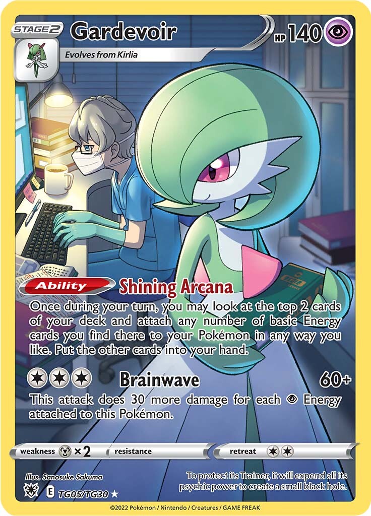 Gardevoir (TG05/TG30) [Sword & Shield: Astral Radiance] | Good Games Cannington
