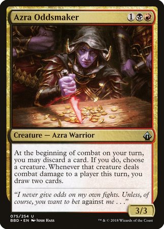Azra Oddsmaker [Battlebond] | Good Games Cannington