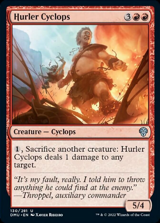 Hurler Cyclops [Dominaria United] | Good Games Cannington