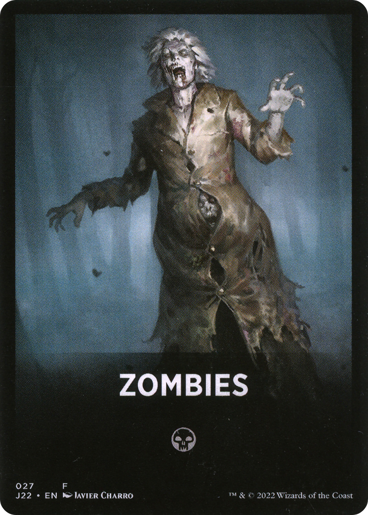Zombies Theme Card [Jumpstart 2022 Front Cards] | Good Games Cannington