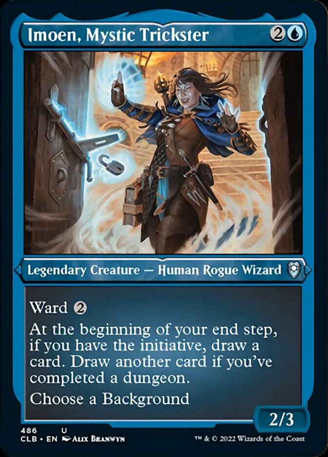 Imoen, Mystic Trickster (Foil Etched) [Commander Legends: Battle for Baldur's Gate] | Good Games Cannington