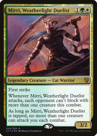 Mirri, Weatherlight Duelist [Commander 2017] | Good Games Cannington