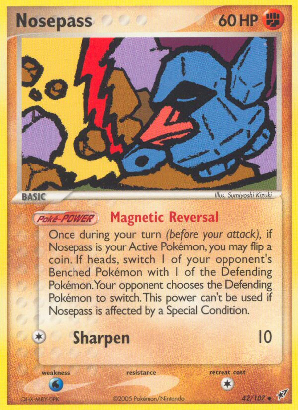 Nosepass (42/107) [EX: Deoxys] | Good Games Cannington