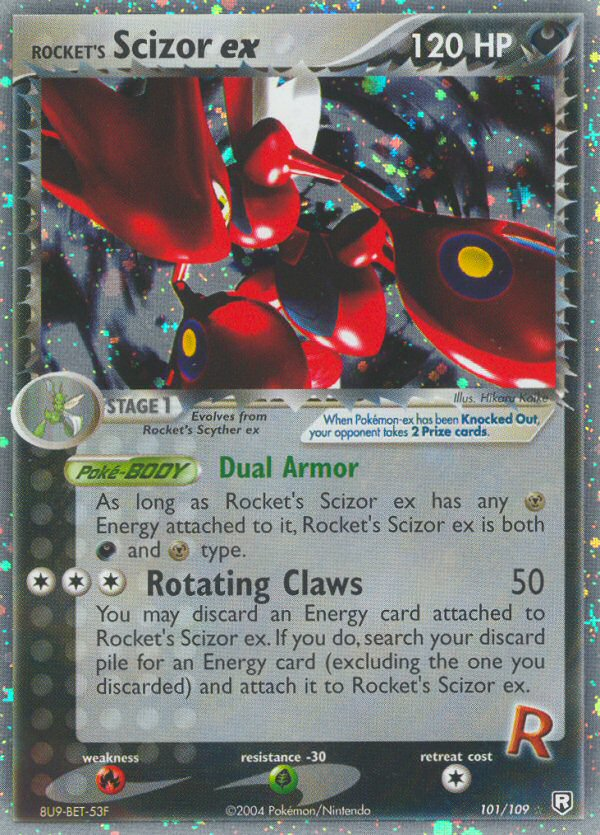 Rocket's Scizor ex (101/109) [EX: Team Rocket Returns] | Good Games Cannington