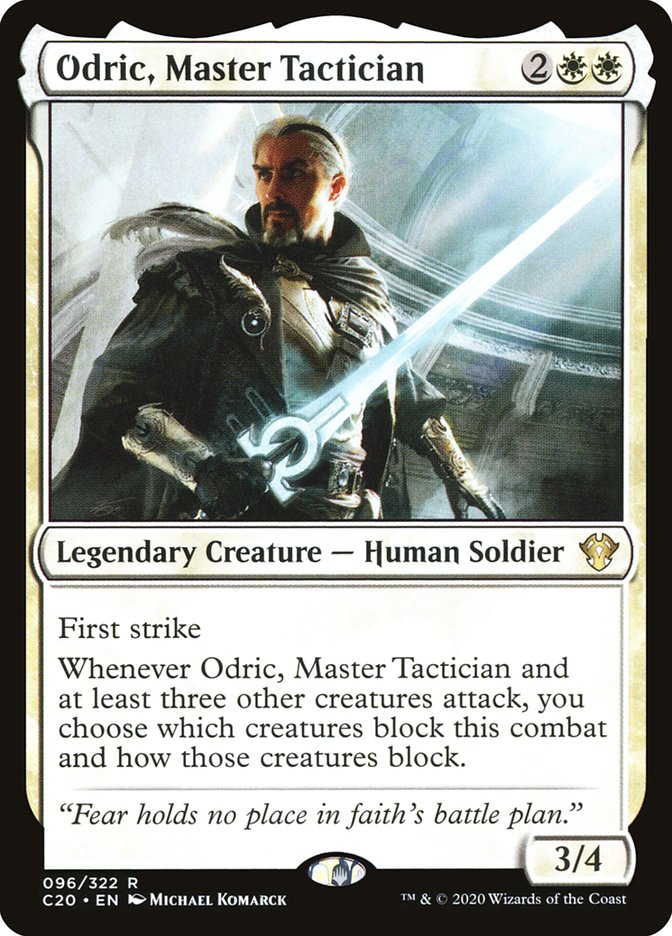 Odric, Master Tactician [Commander 2020] | Good Games Cannington