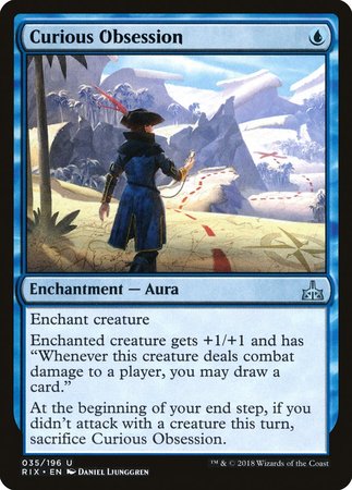 Curious Obsession [Rivals of Ixalan] | Good Games Cannington