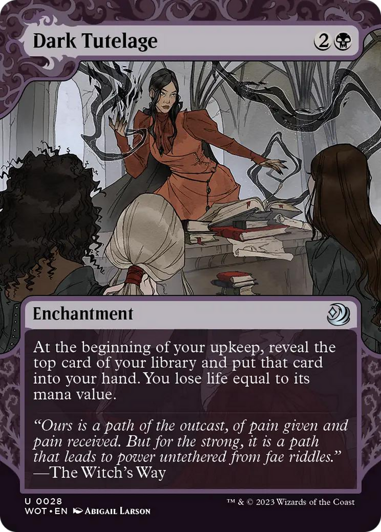Dark Tutelage [Wilds of Eldraine: Enchanting Tales] | Good Games Cannington