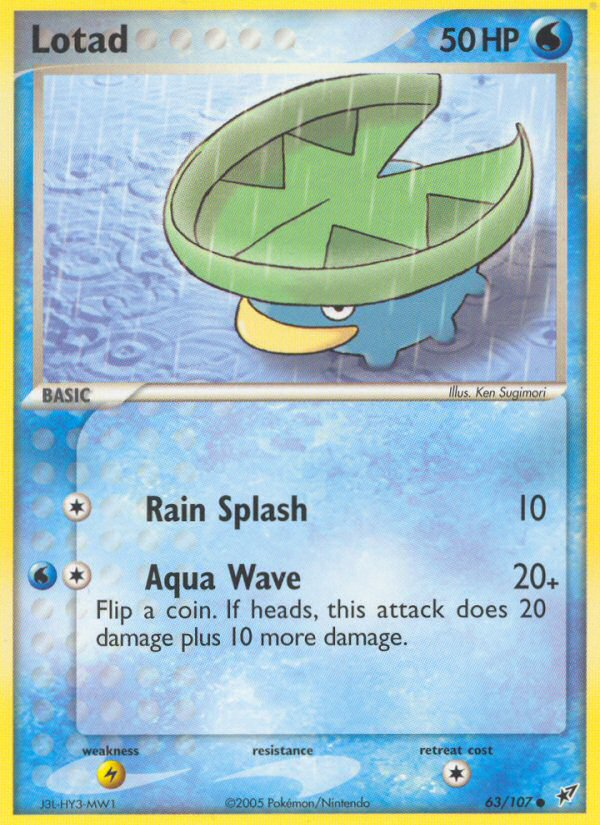Lotad (63/107) [EX: Deoxys] | Good Games Cannington