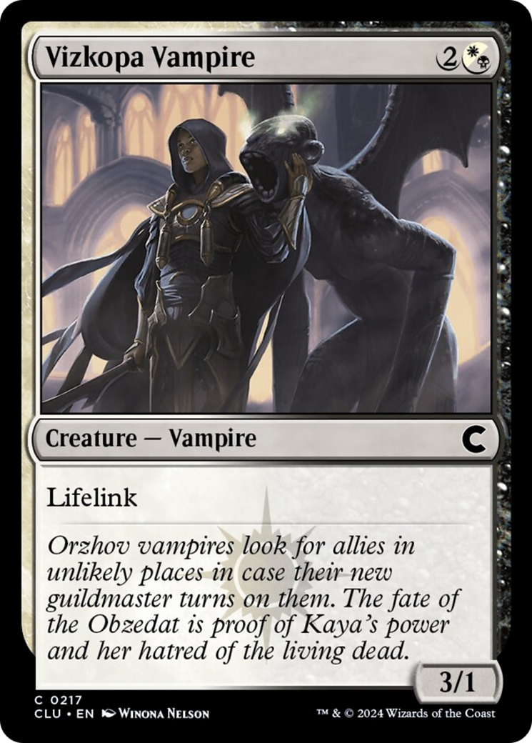 Vizkopa Vampire [Ravnica: Clue Edition] | Good Games Cannington