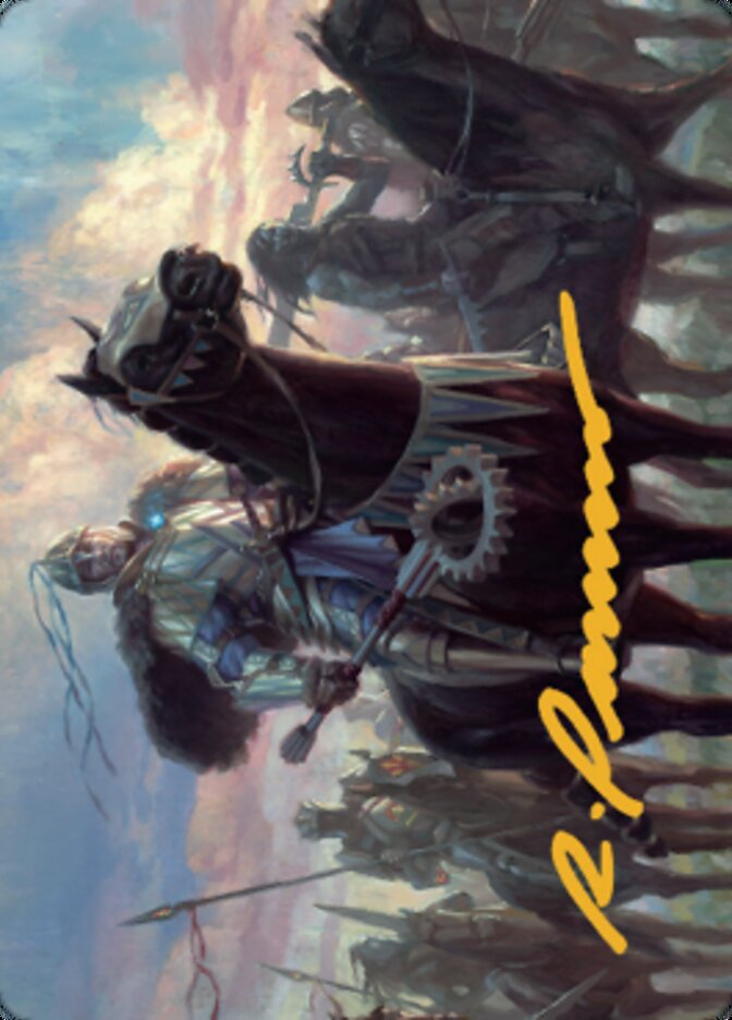 Shanid, Sleepers' Scourge Art Card (Gold-Stamped Signature) [Dominaria United Art Series] | Good Games Cannington