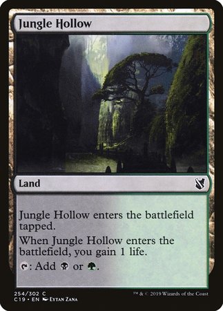 Jungle Hollow [Commander 2019] | Good Games Cannington