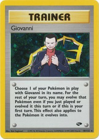 Giovanni (18/132) [Gym Challenge Unlimited] | Good Games Cannington
