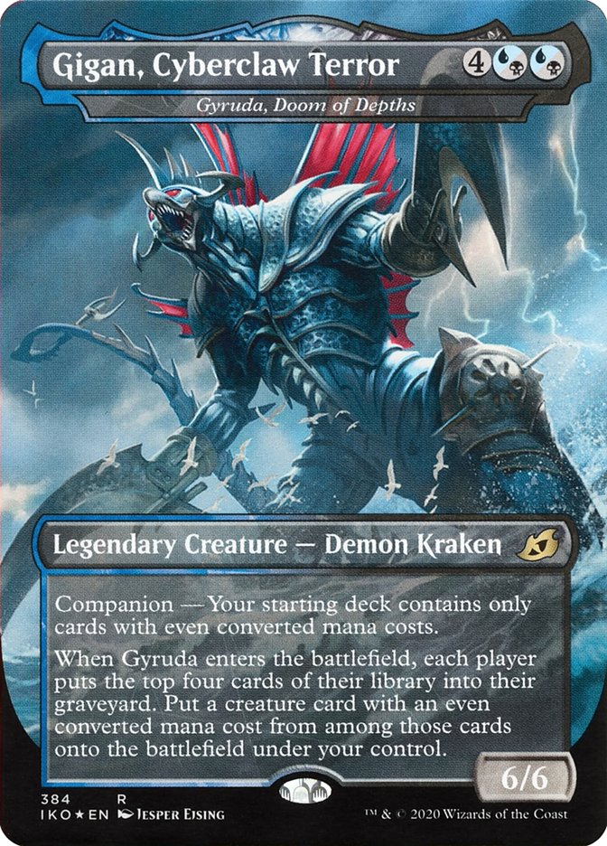 Gyruda, Doom of Depths - Gigan, Cyberclaw Terror (Godzilla Series) [Ikoria: Lair of Behemoths] | Good Games Cannington