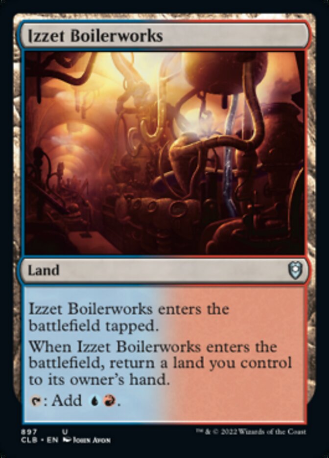 Izzet Boilerworks [Commander Legends: Battle for Baldur's Gate] | Good Games Cannington
