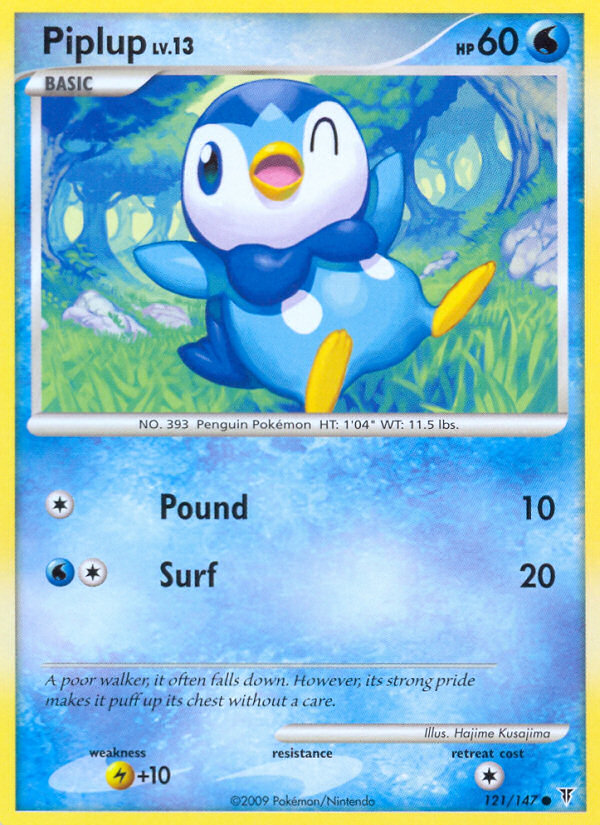 Piplup (121/147) [Platinum: Supreme Victors] | Good Games Cannington
