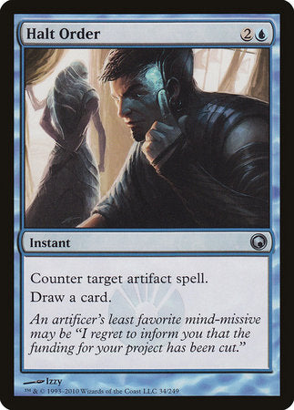 Halt Order [Scars of Mirrodin] | Good Games Cannington