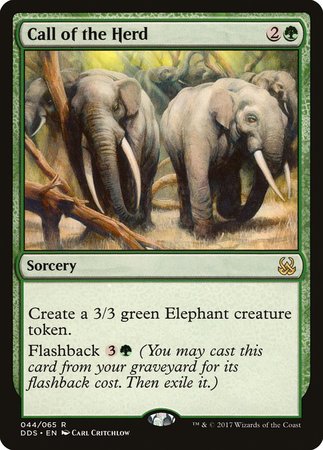Call of the Herd [Duel Decks: Mind vs. Might] | Good Games Cannington