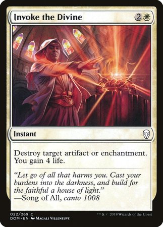 Invoke the Divine [Dominaria] | Good Games Cannington