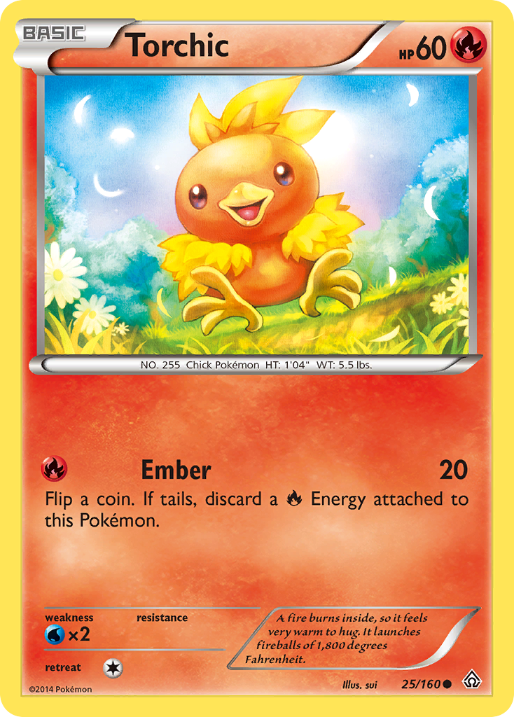 Torchic (25/160) [XY: Primal Clash] | Good Games Cannington