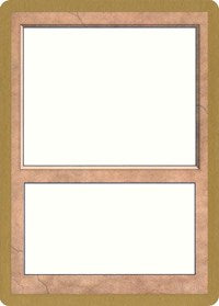 1997 World Championship Blank Card [World Championship Decks 1997] | Good Games Cannington