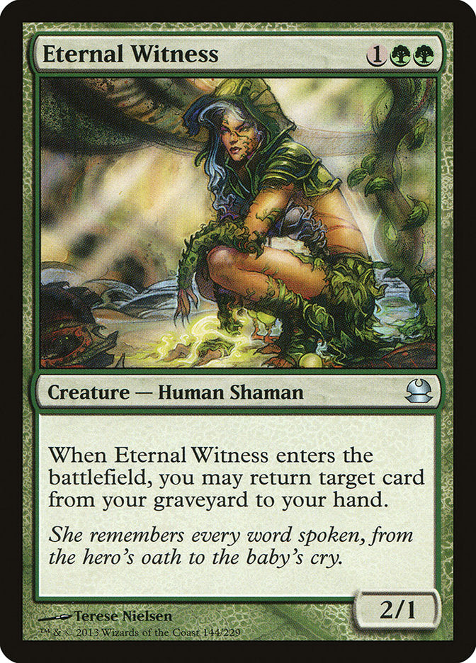 Eternal Witness [Modern Masters] | Good Games Cannington