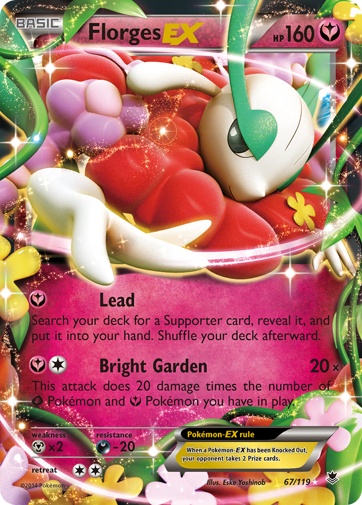 Florges EX (67/119) [XY: Phantom Forces] | Good Games Cannington