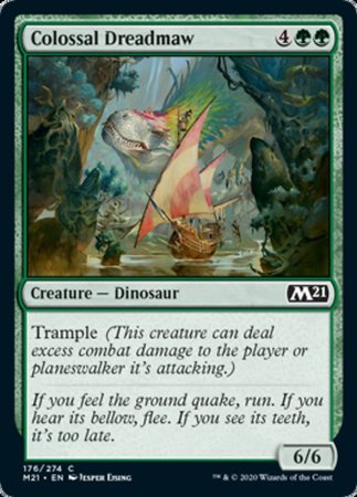 Colossal Dreadmaw [Core Set 2021] | Good Games Cannington