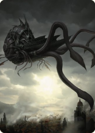 Nautiloid Ship Art Card [Commander Legends: Battle for Baldur's Gate Art Series] | Good Games Cannington