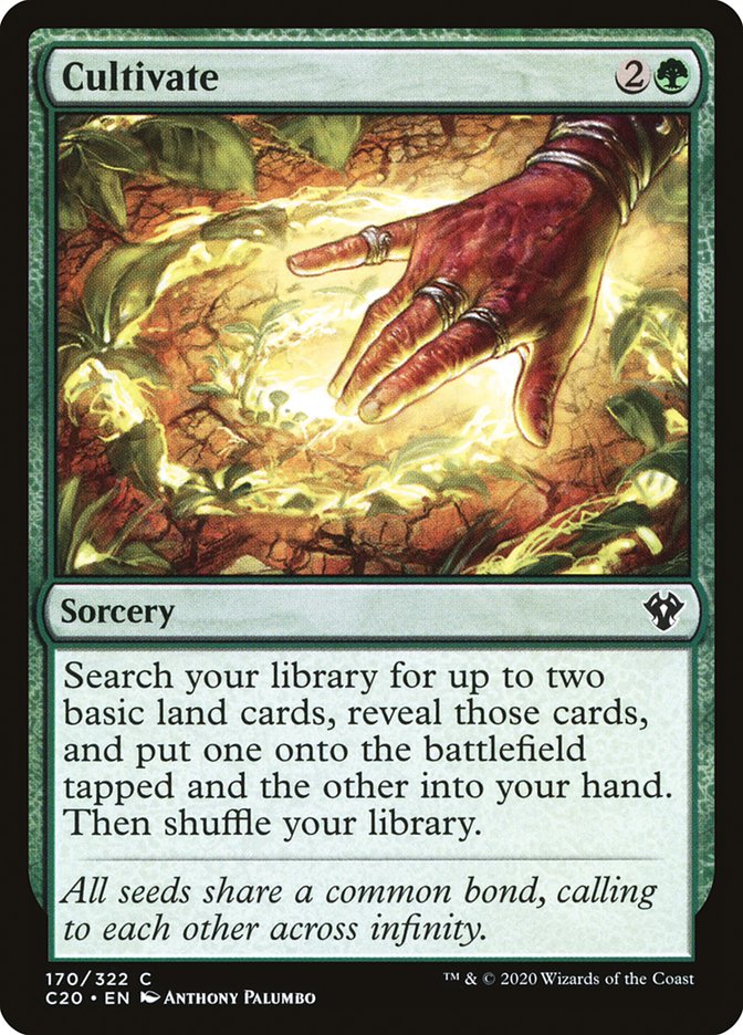Cultivate [Commander 2020] | Good Games Cannington