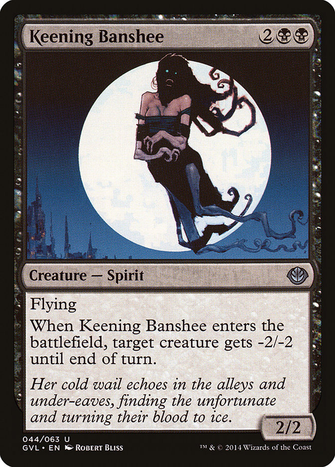 Keening Banshee (Garruk vs. Liliana) [Duel Decks Anthology] | Good Games Cannington