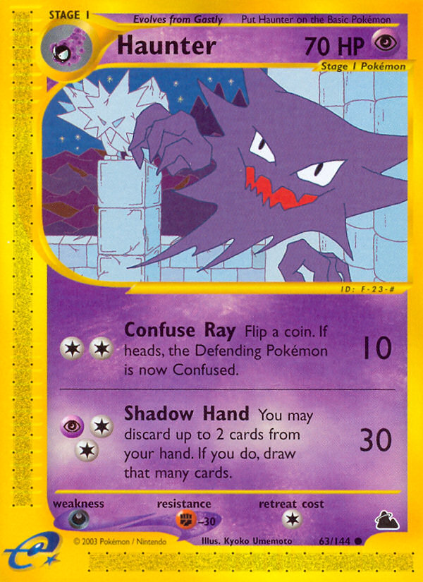 Haunter (63/144) [Skyridge] | Good Games Cannington