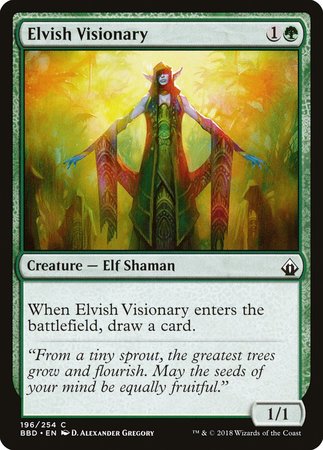 Elvish Visionary [Battlebond] | Good Games Cannington