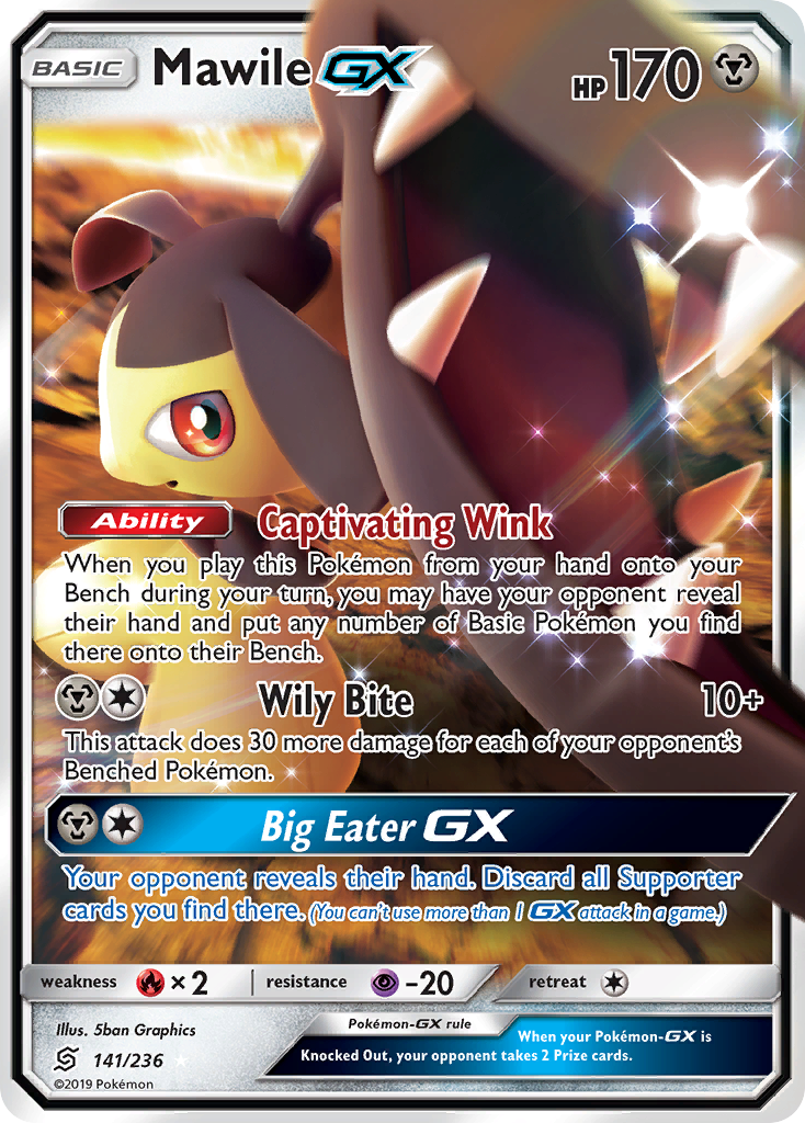 Mawile GX (141/236) [Sun & Moon: Unified Minds] | Good Games Cannington