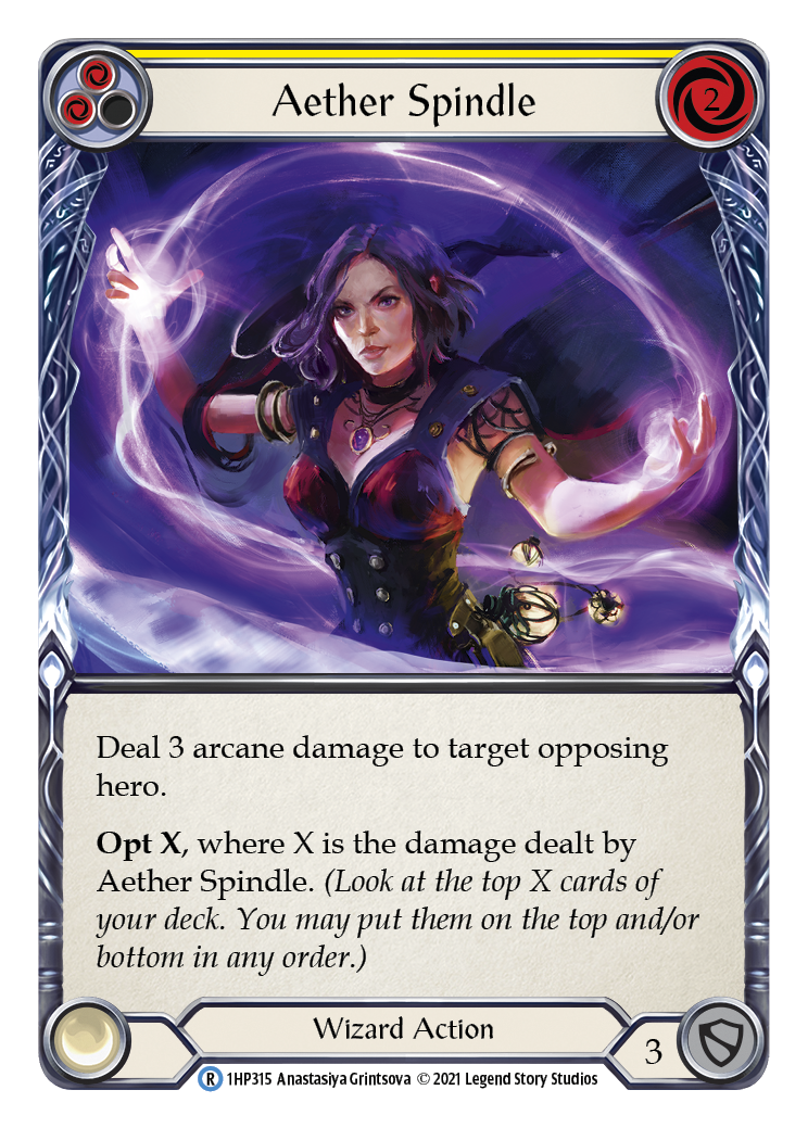 Aether Spindle (Yellow) [1HP315] | Good Games Cannington