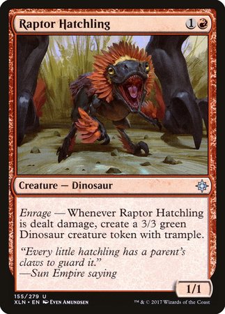 Raptor Hatchling [Ixalan] | Good Games Cannington