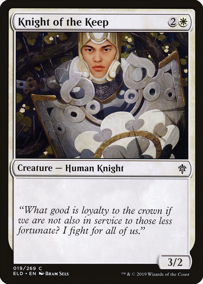 Knight of the Keep [Throne of Eldraine] | Good Games Cannington